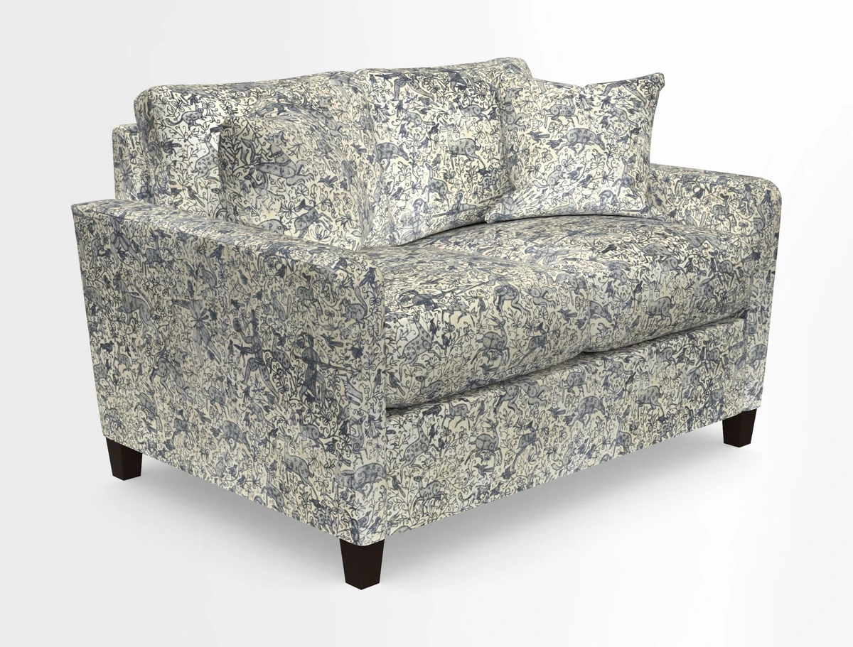 Greenwich 2 seater sofa in Two Tone Plain Biscuit