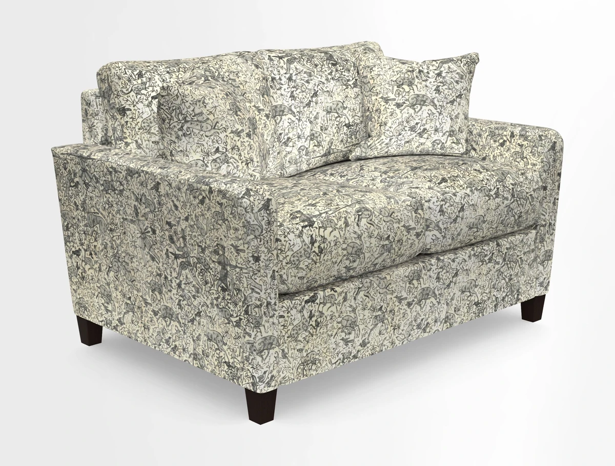 Greenwich 2 seater sofa in Two Tone Plain Biscuit