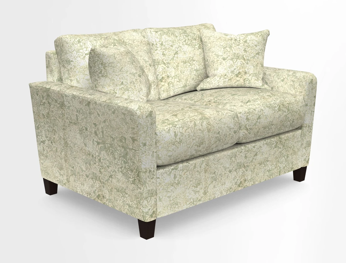 Greenwich 2 seater sofa in Two Tone Plain Biscuit