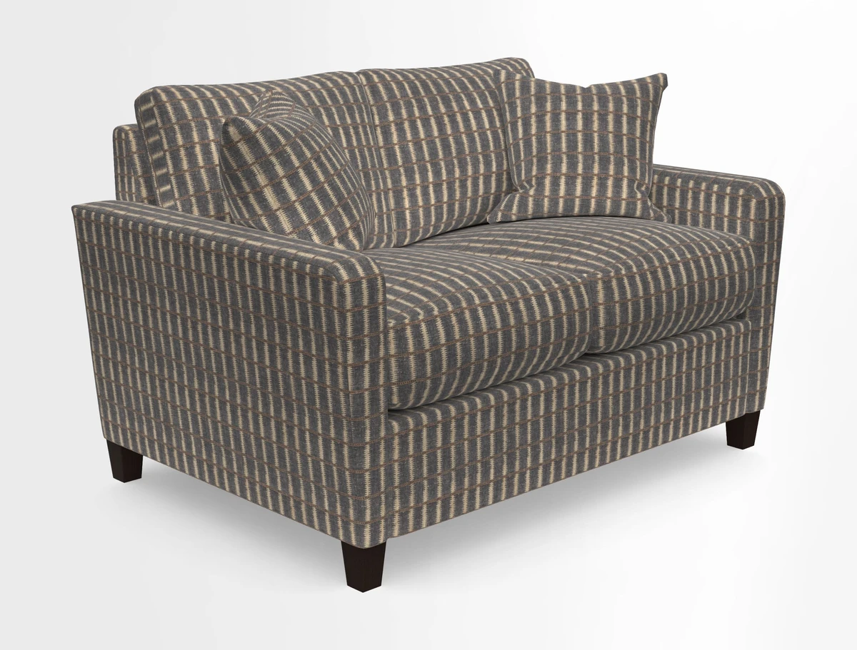 Greenwich 2 seater sofa in Two Tone Plain Biscuit