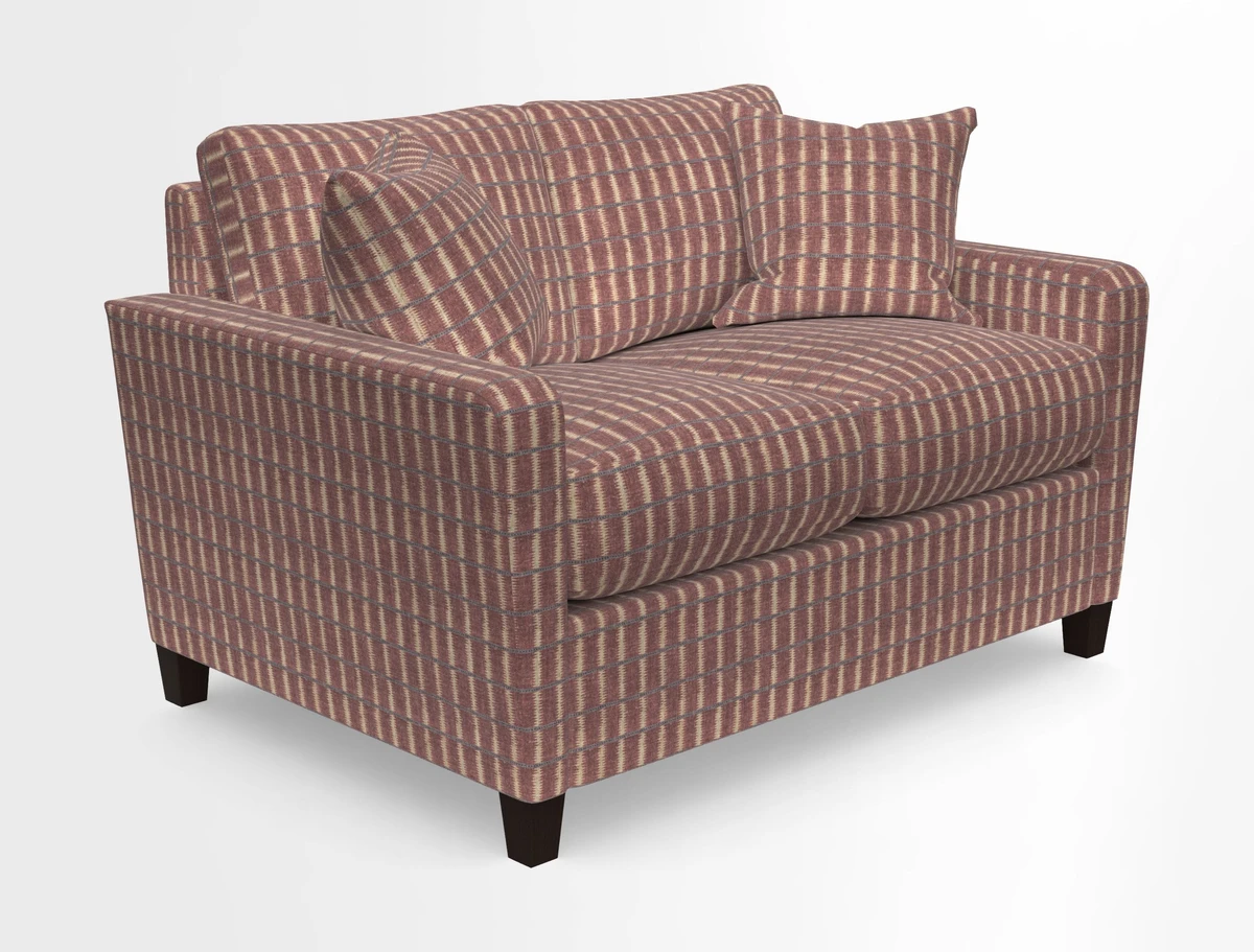 Greenwich 2 seater sofa in Two Tone Plain Biscuit