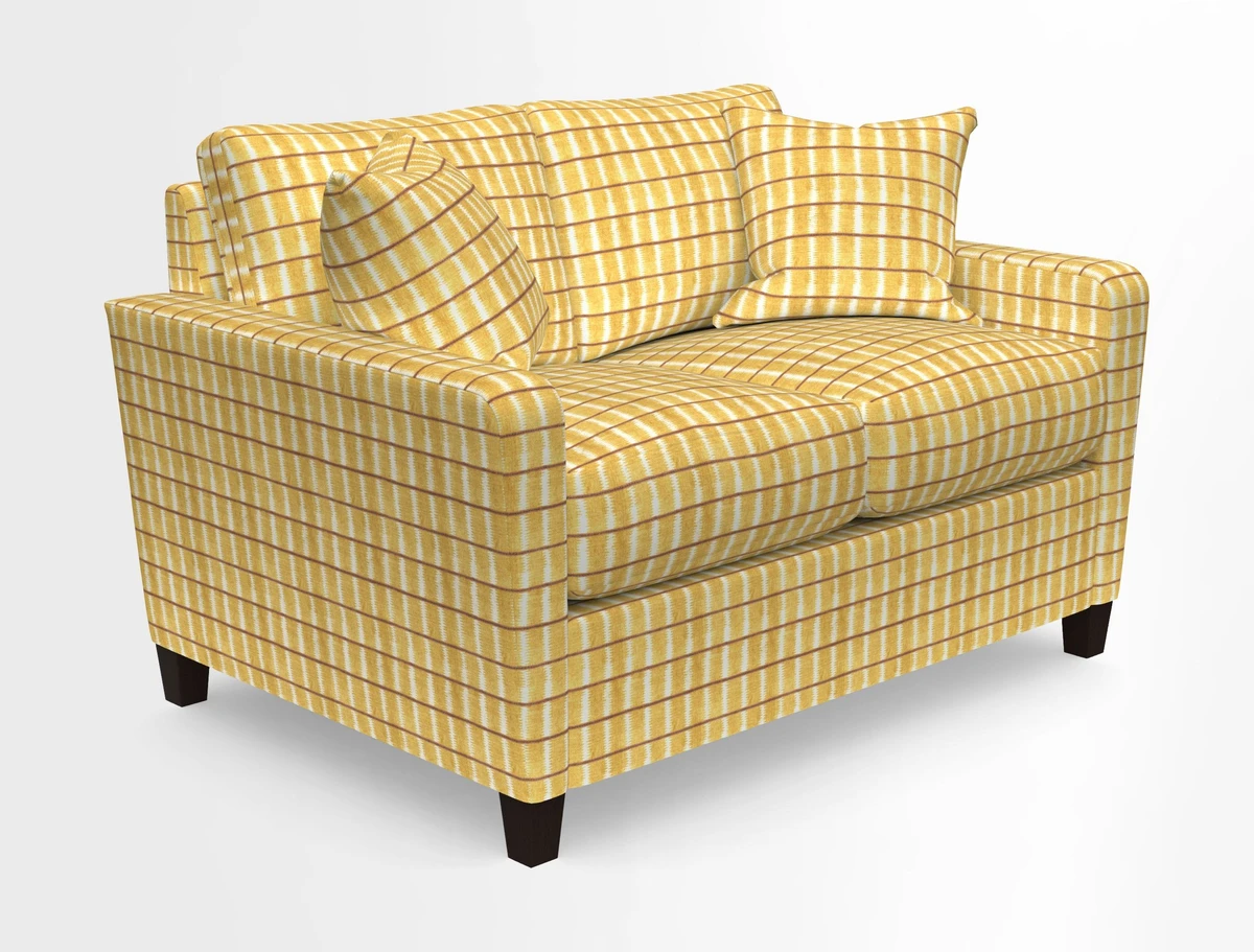 Greenwich 2 seater sofa in Two Tone Plain Biscuit