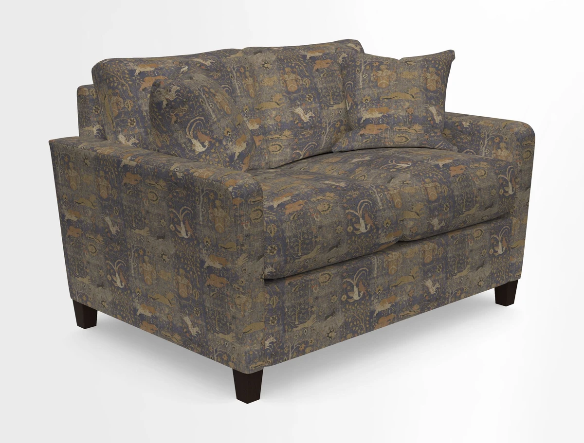 Greenwich 2 seater sofa in Two Tone Plain Biscuit