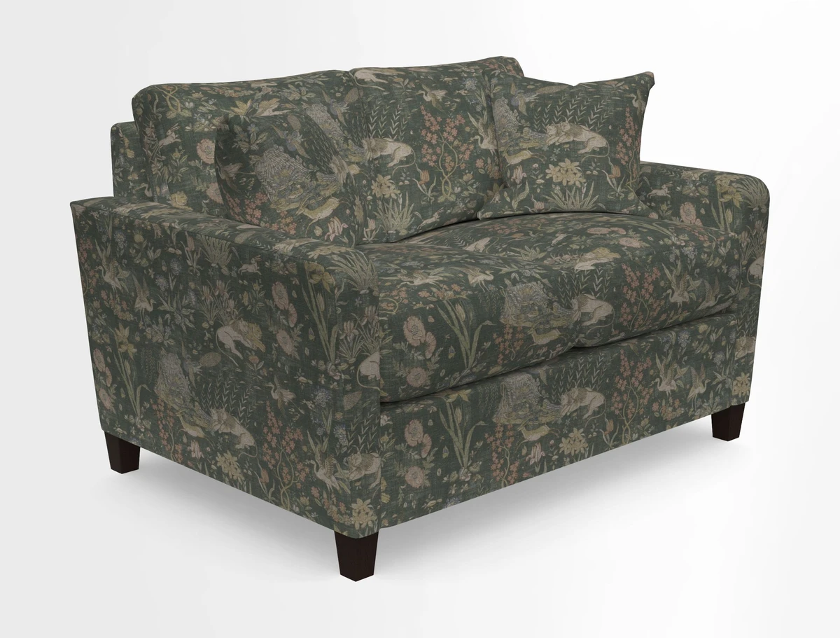 Greenwich 2 seater sofa in Two Tone Plain Biscuit
