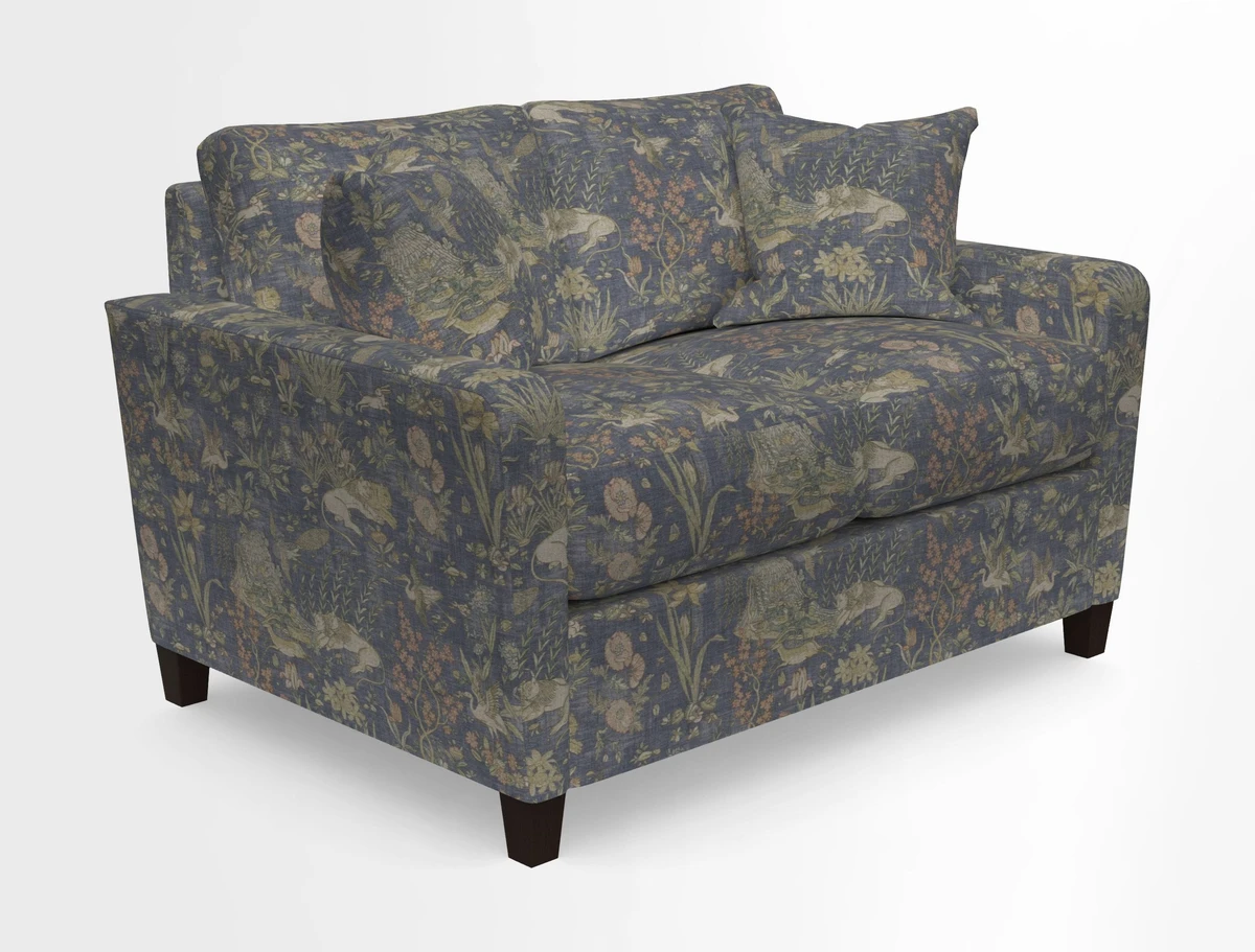 Greenwich 2 seater sofa in Two Tone Plain Biscuit
