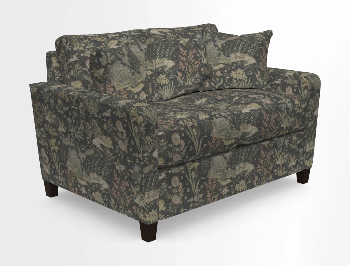 Greenwich 2 seater sofa in Two Tone Plain Biscuit