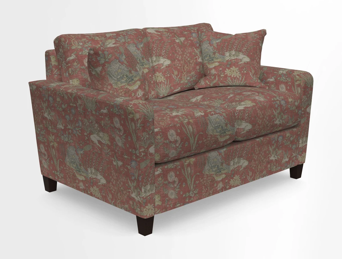 Greenwich 2 seater sofa in Two Tone Plain Biscuit
