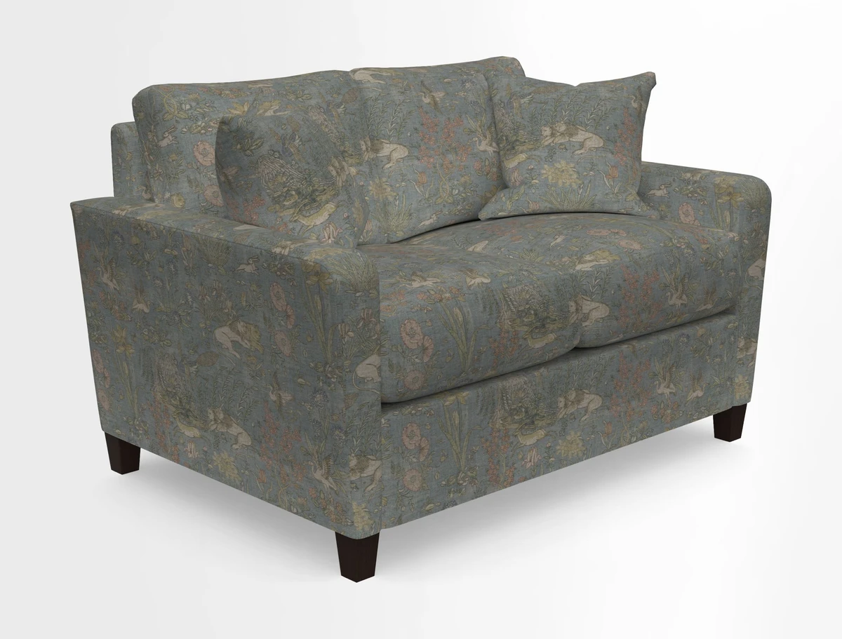 Greenwich 2 seater sofa in Two Tone Plain Biscuit