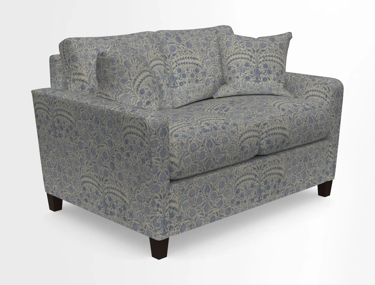Greenwich 2 seater sofa in Two Tone Plain Biscuit