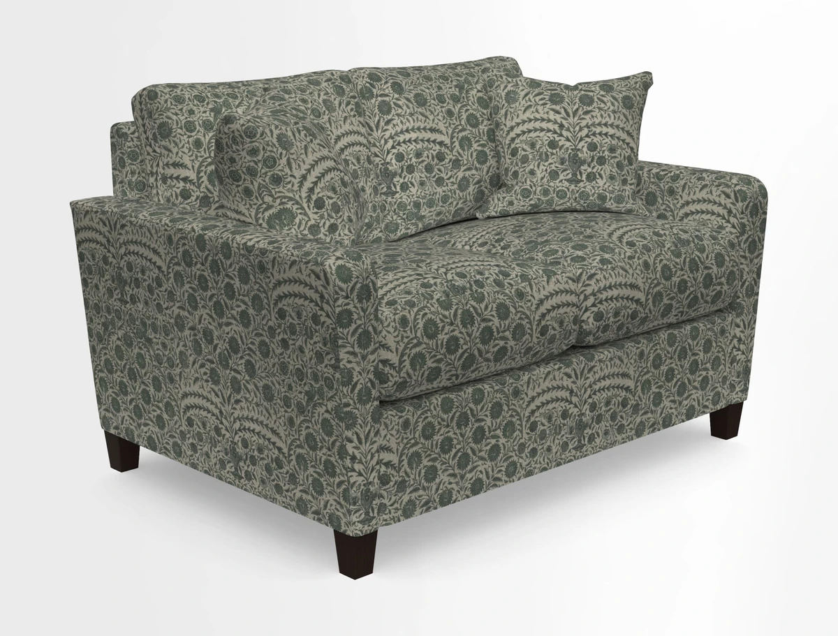 Greenwich 2 seater sofa in Two Tone Plain Biscuit