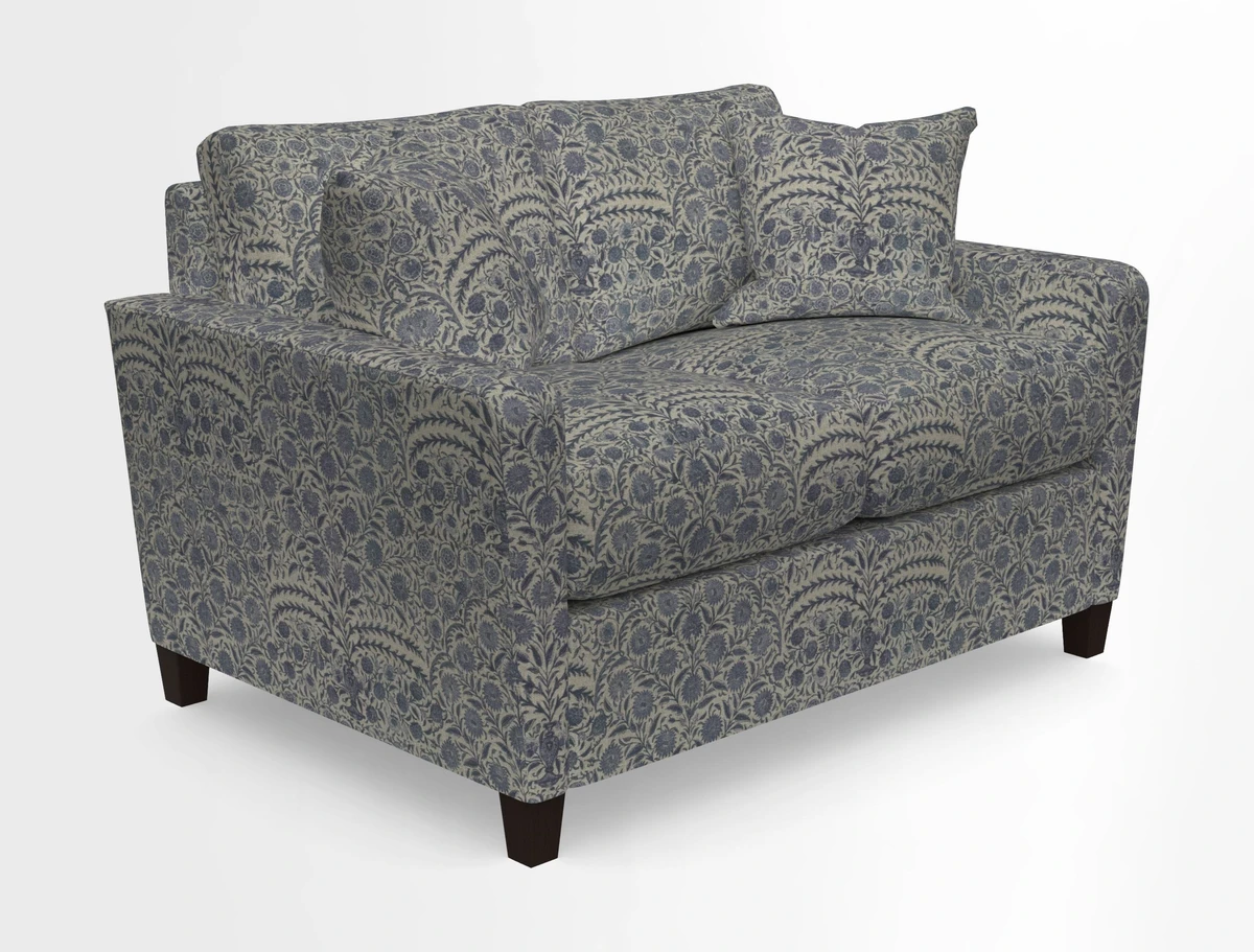 Greenwich 2 seater sofa in Two Tone Plain Biscuit