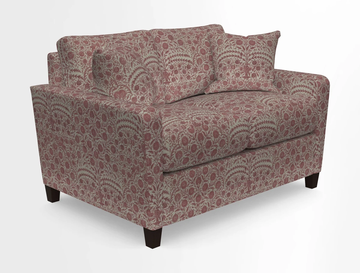 Greenwich 2 seater sofa in Two Tone Plain Biscuit