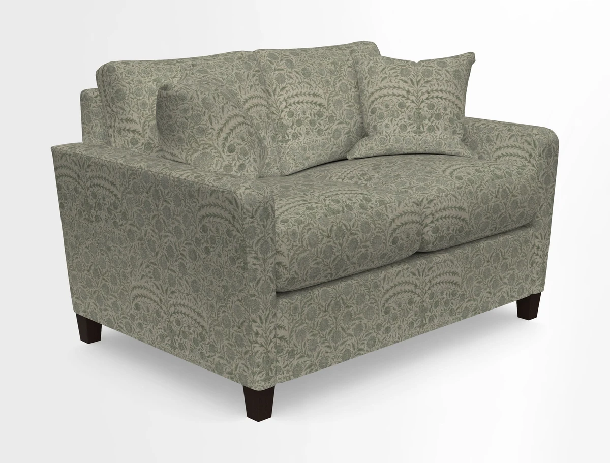 Greenwich 2 seater sofa in Two Tone Plain Biscuit