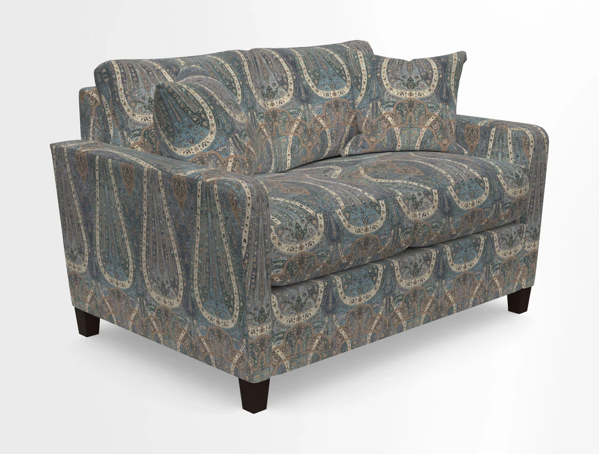 Greenwich 2 seater sofa in Two Tone Plain Biscuit