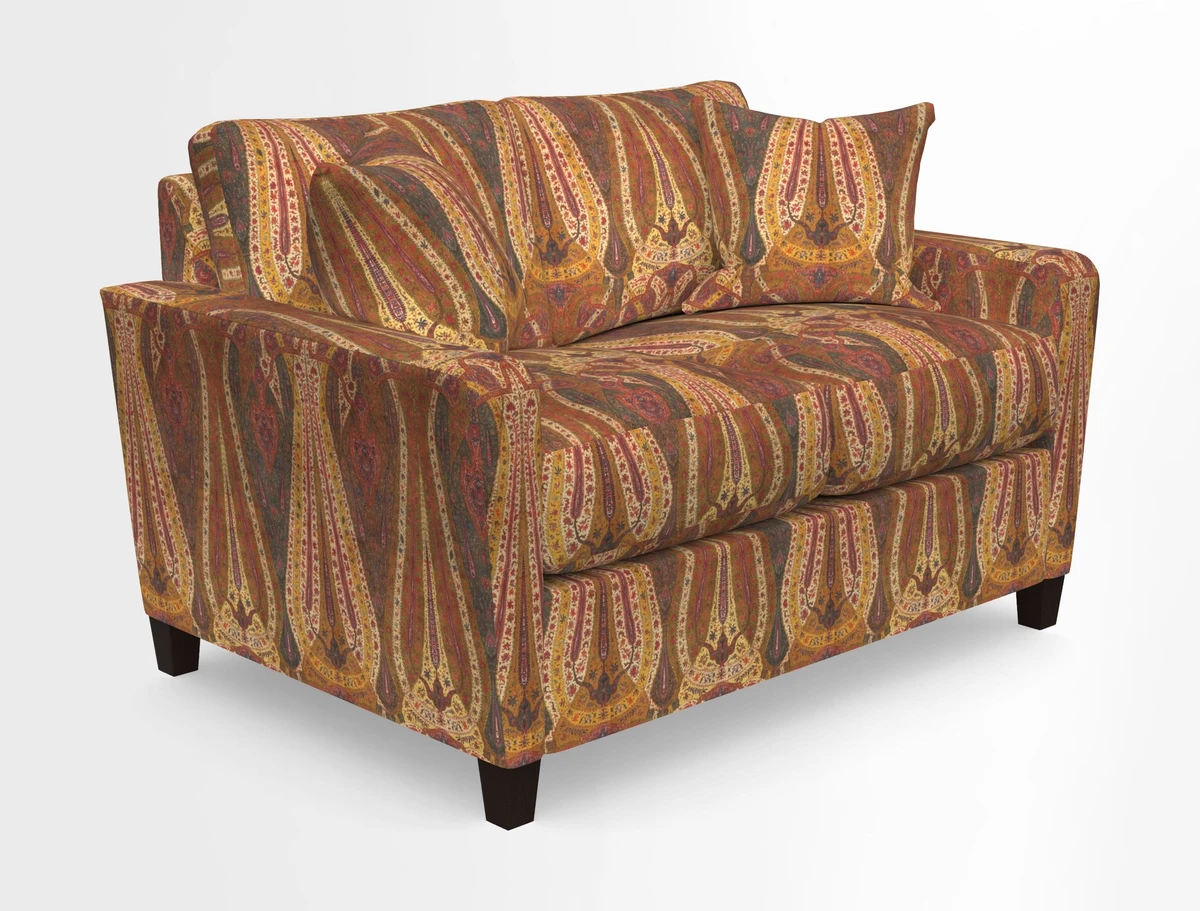 Greenwich 2 seater sofa in Two Tone Plain Biscuit