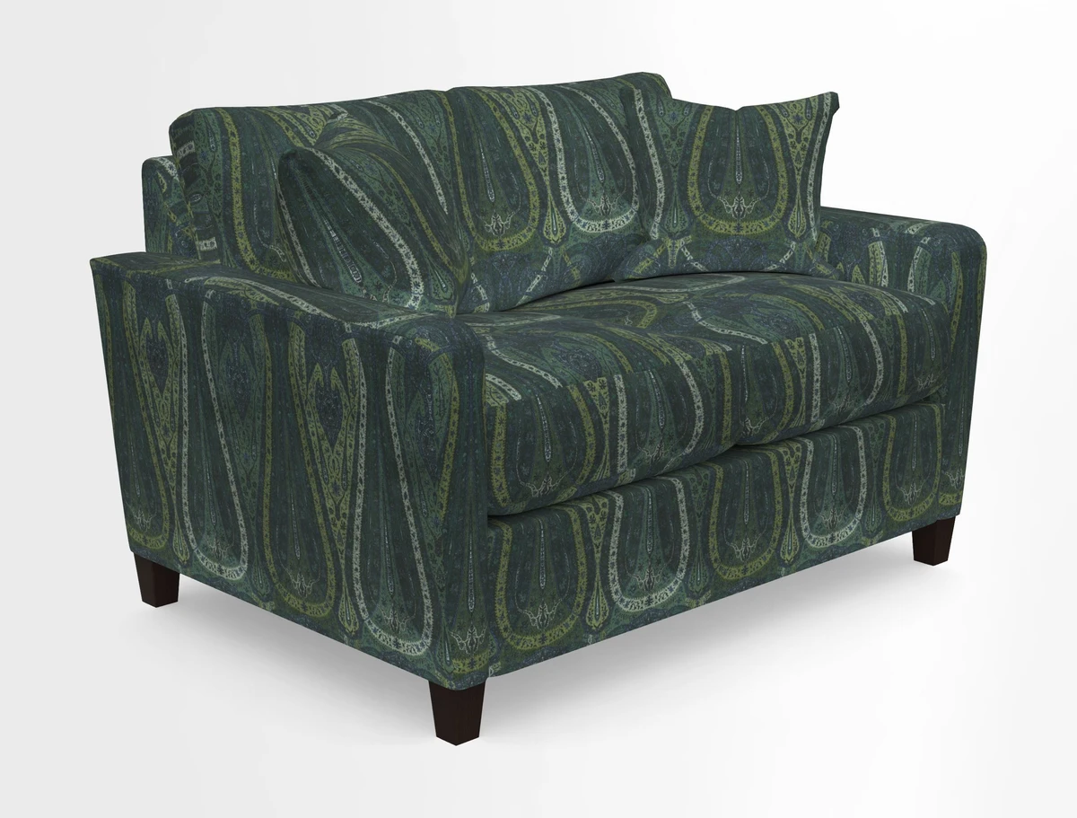 Greenwich 2 seater sofa in Two Tone Plain Biscuit