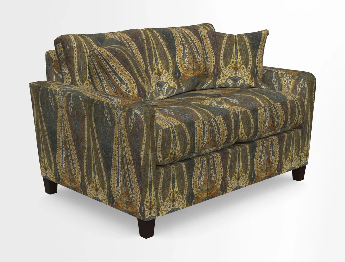 Greenwich 2 seater sofa in Two Tone Plain Biscuit