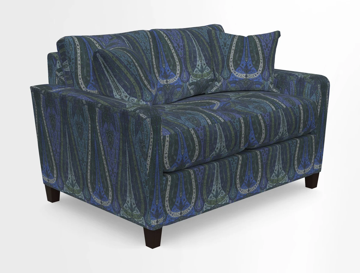 Greenwich 2 seater sofa in Two Tone Plain Biscuit