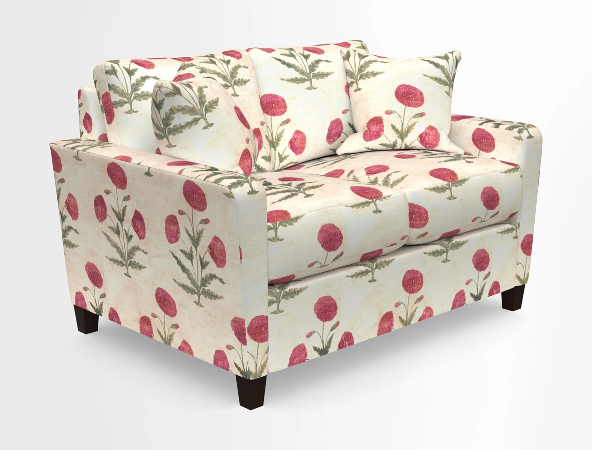 Greenwich 2 seater sofa in Two Tone Plain Biscuit
