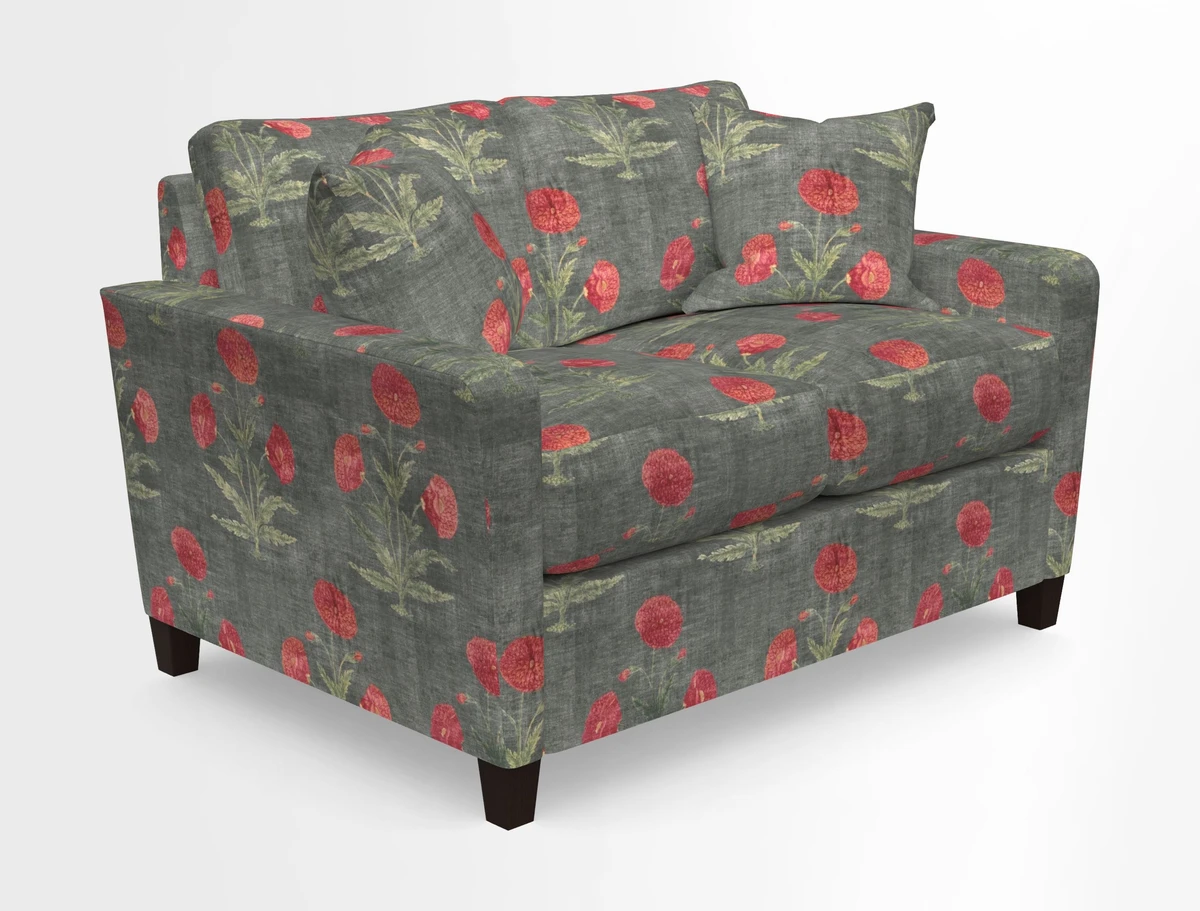 Greenwich 2 seater sofa in Two Tone Plain Biscuit