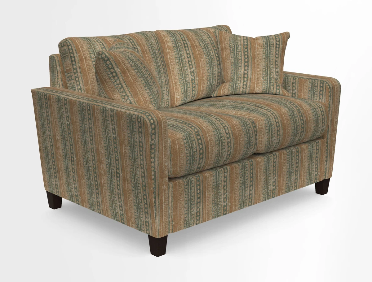 Greenwich 2 seater sofa in Two Tone Plain Biscuit