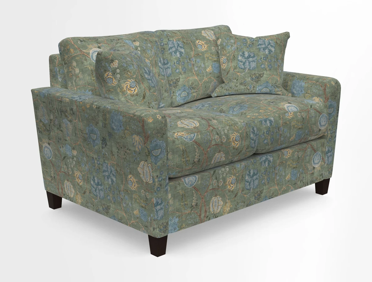 Greenwich 2 seater sofa in Two Tone Plain Biscuit
