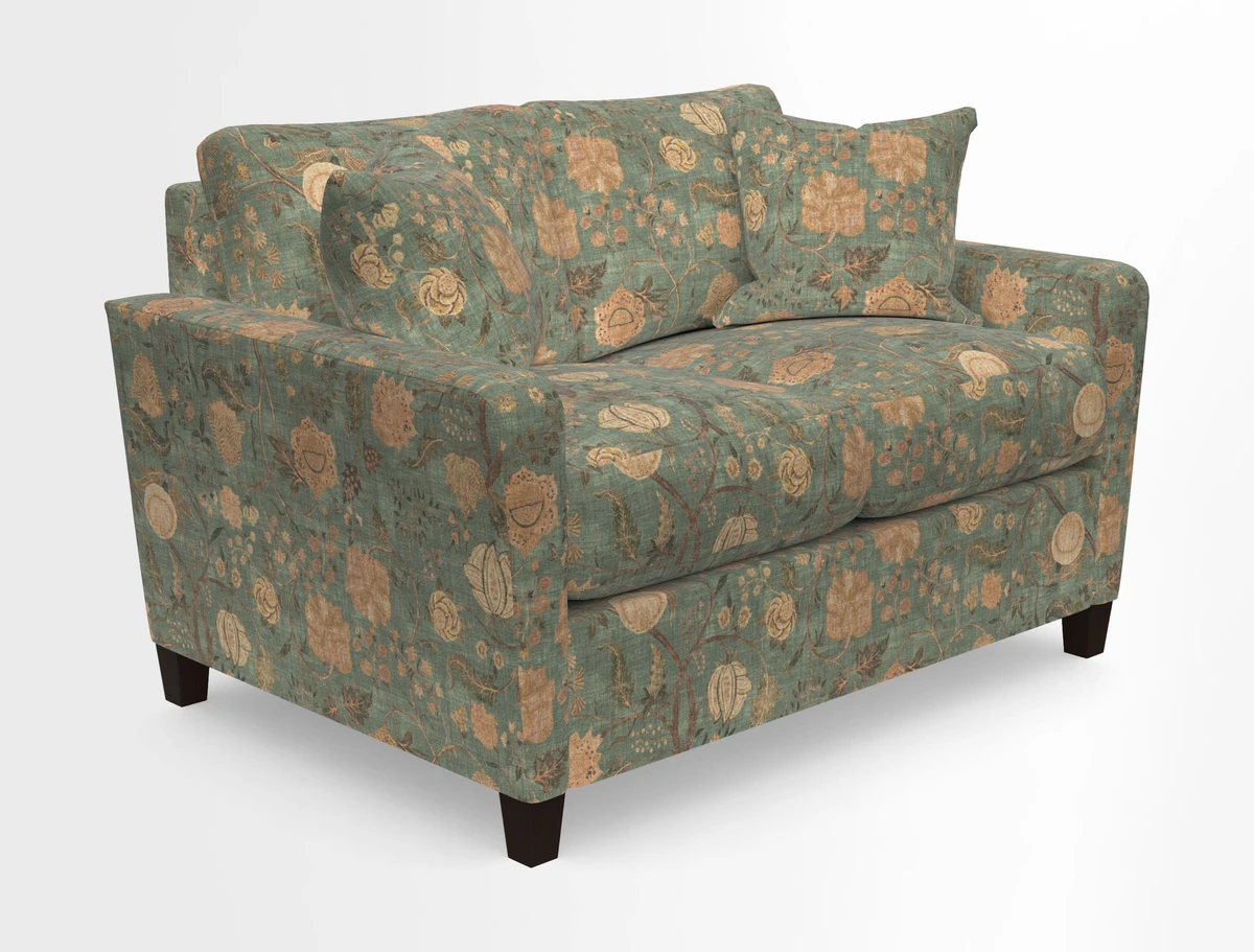 Greenwich 2 seater sofa in Two Tone Plain Biscuit