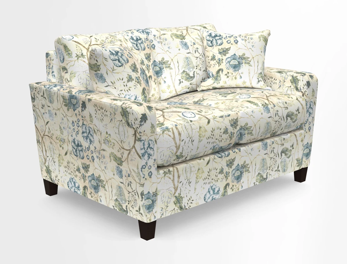 Greenwich 2 seater sofa in Two Tone Plain Biscuit