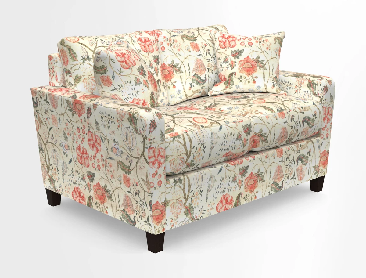 Greenwich 2 seater sofa in Two Tone Plain Biscuit