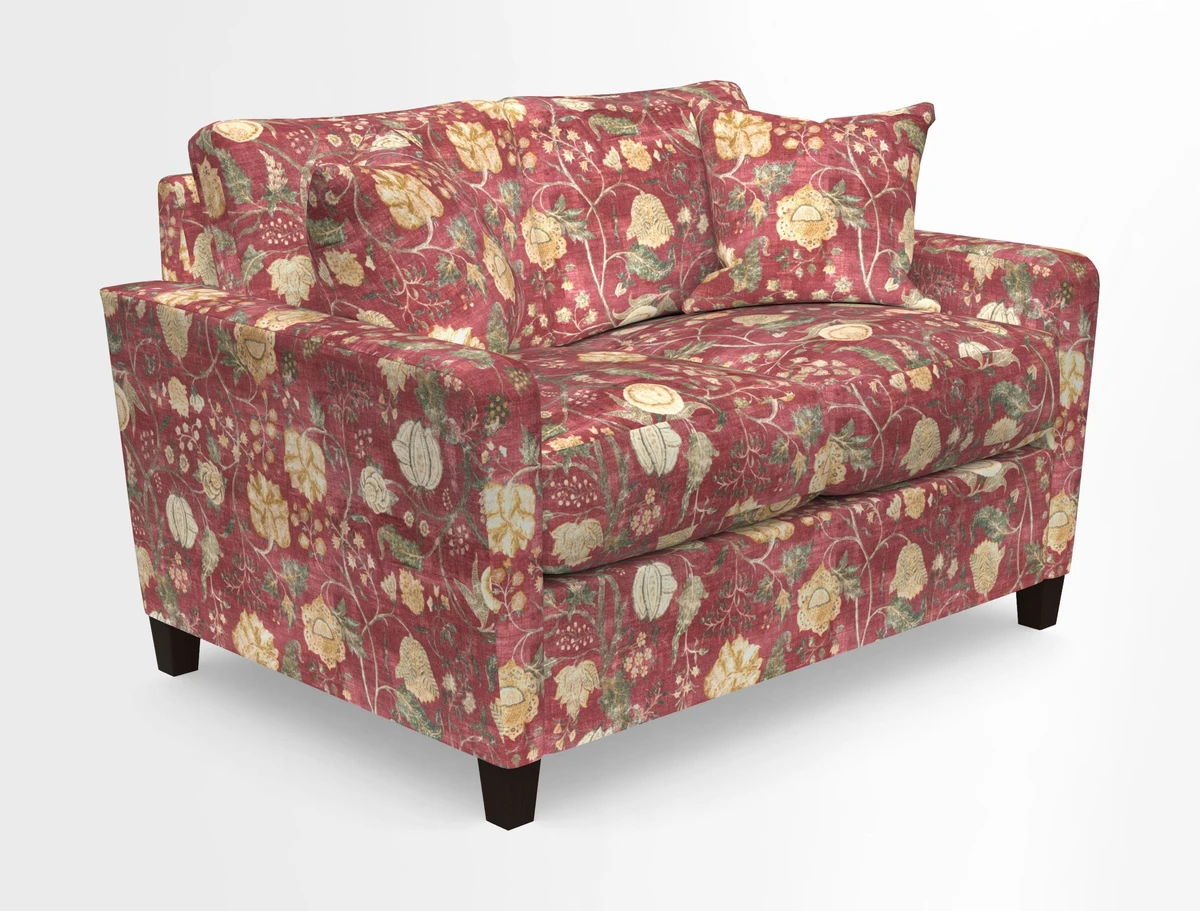 Greenwich 2 seater sofa in Two Tone Plain Biscuit