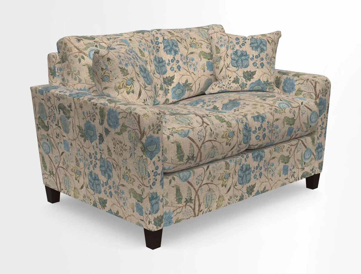Greenwich 2 seater sofa in Two Tone Plain Biscuit