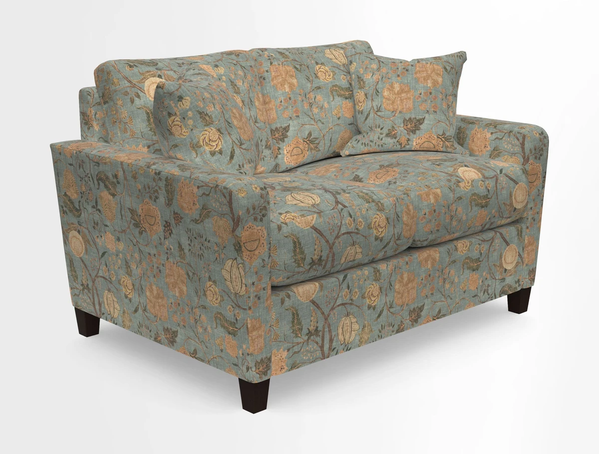 Greenwich 2 seater sofa in Two Tone Plain Biscuit