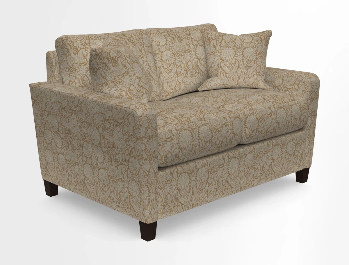 Greenwich 2 seater sofa in Two Tone Plain Biscuit
