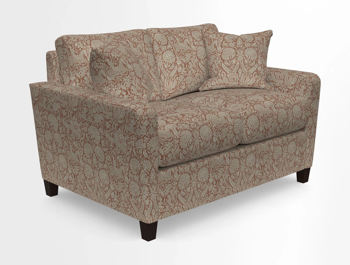 Greenwich 2 seater sofa in Two Tone Plain Biscuit