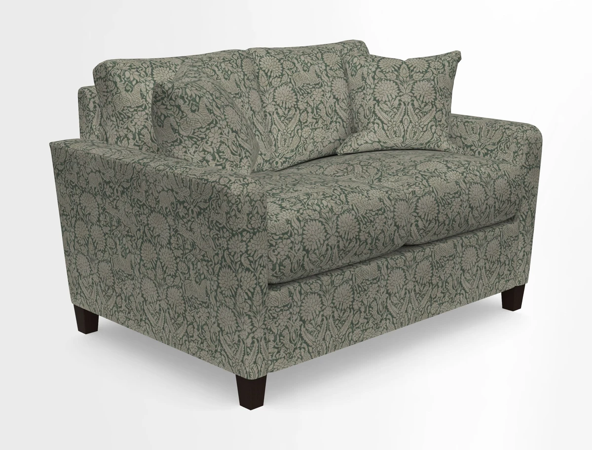 Greenwich 2 seater sofa in Two Tone Plain Biscuit