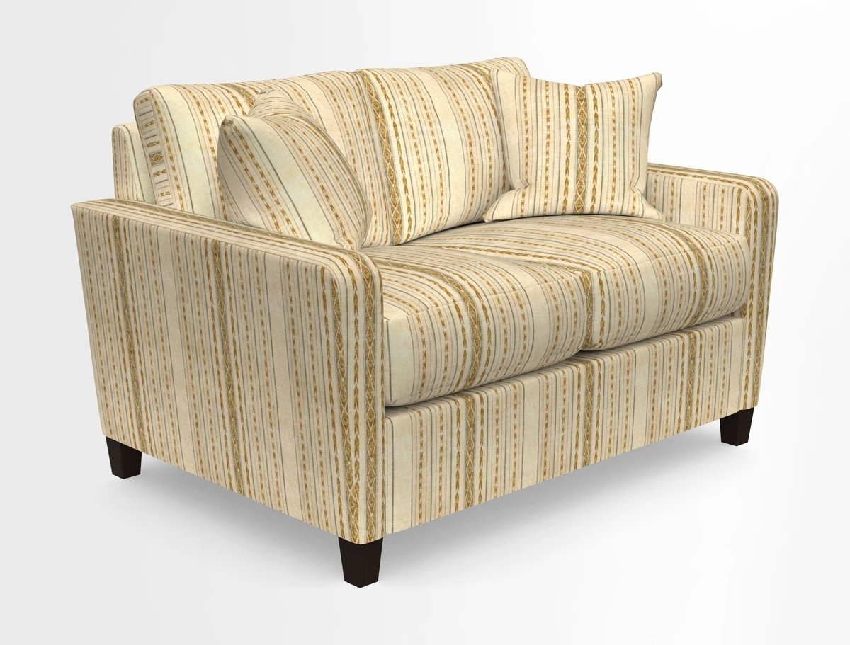 Greenwich 2 seater sofa in Two Tone Plain Biscuit