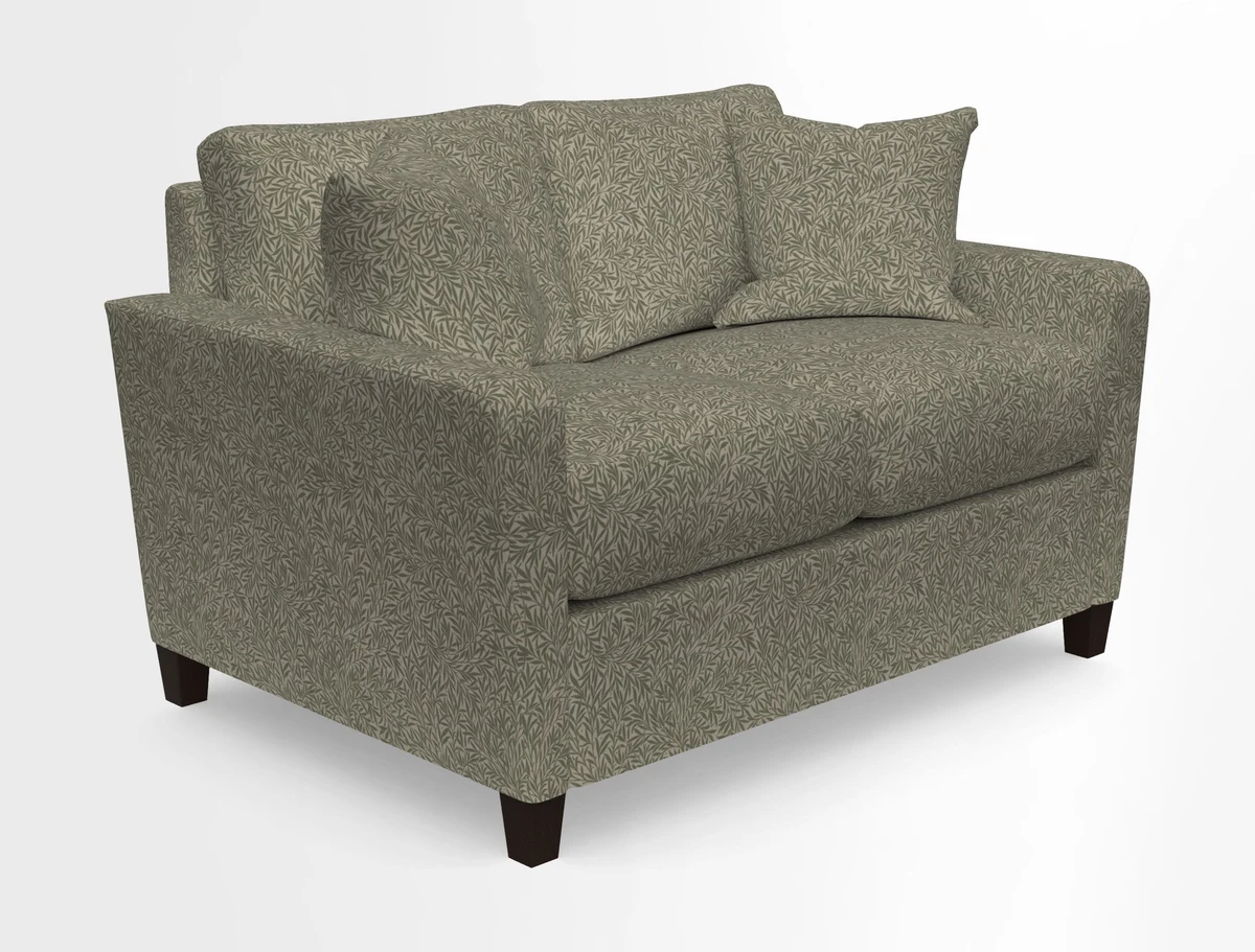 Greenwich 2 seater sofa in Two Tone Plain Biscuit