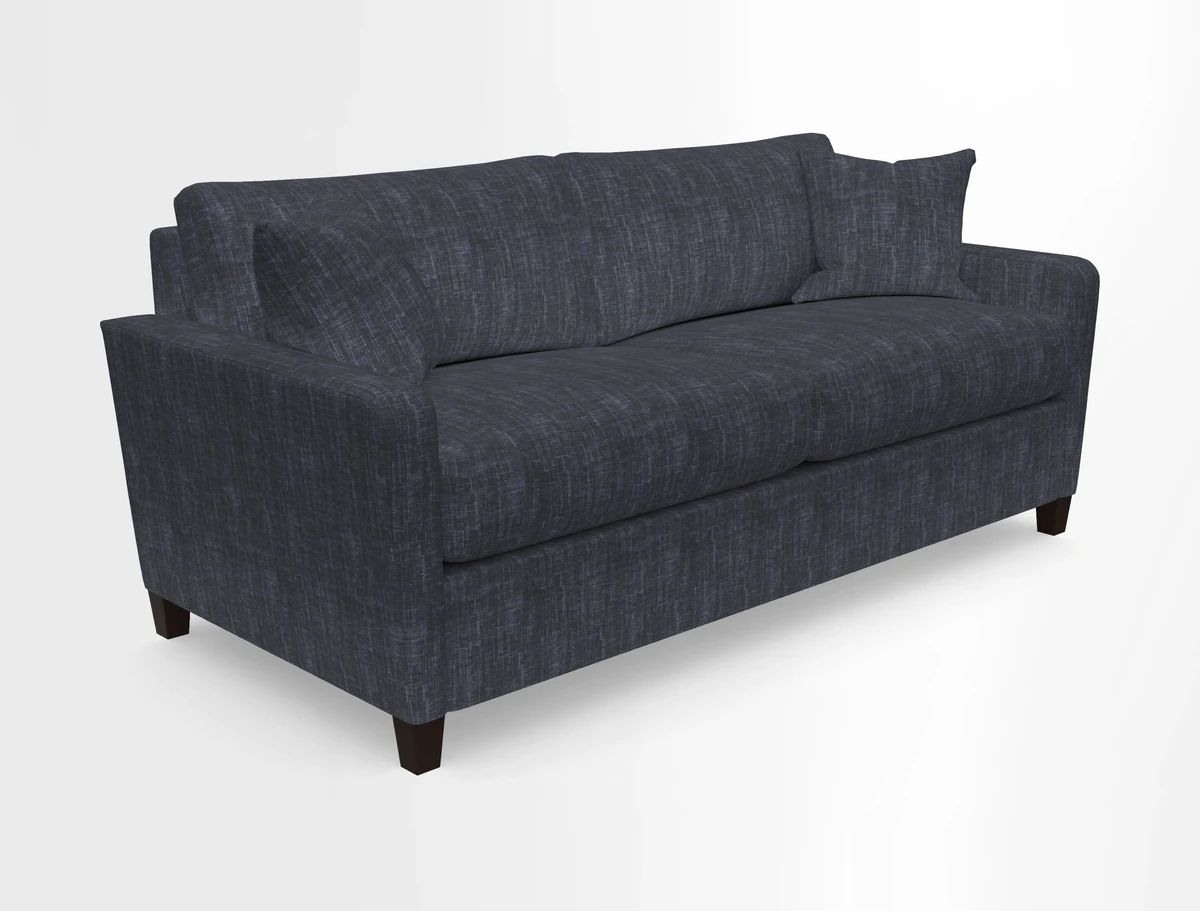 Greenwich 3 seater sofa in Two Tone Plain Biscuit