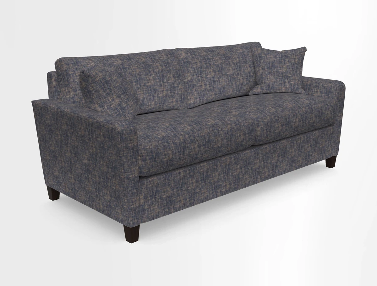 Greenwich 3 seater sofa in Two Tone Plain Biscuit