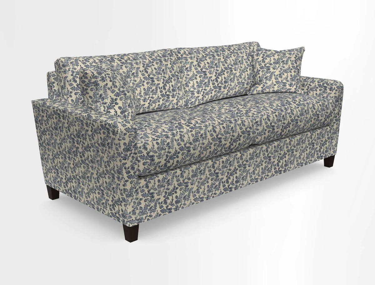 Greenwich 3 seater sofa in Two Tone Plain Biscuit