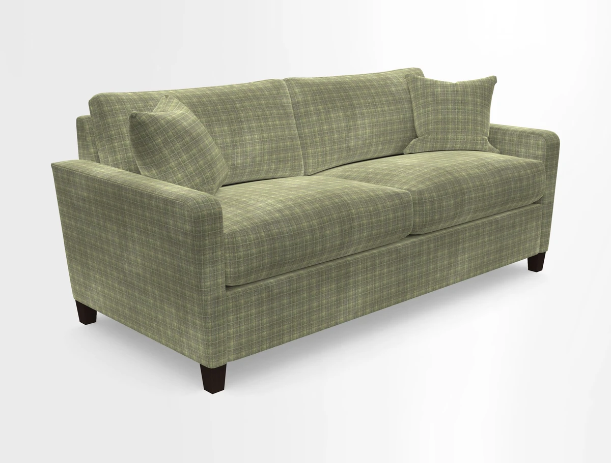 Greenwich 3 seater sofa in Two Tone Plain Biscuit