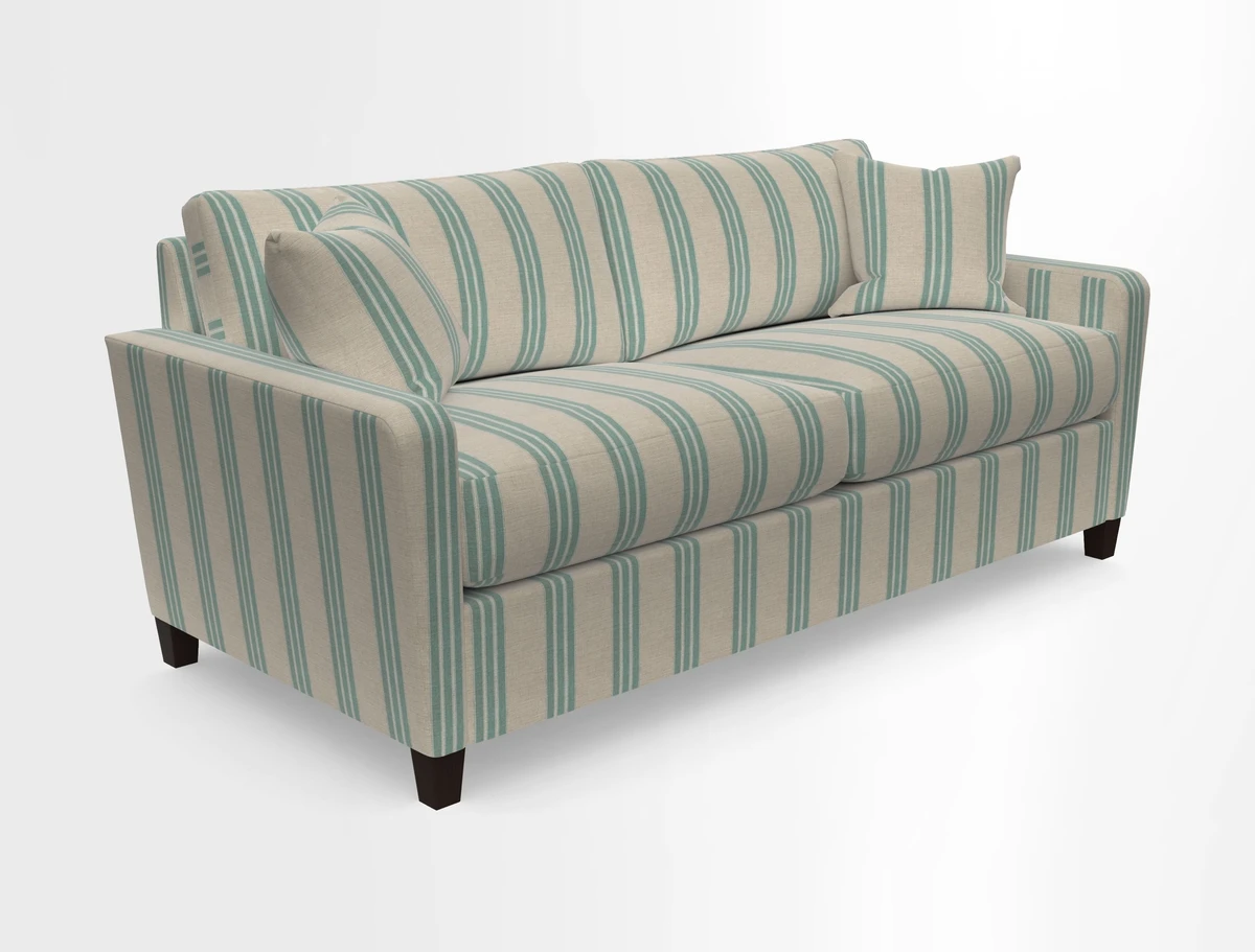 Greenwich 3 seater sofa in Two Tone Plain Biscuit