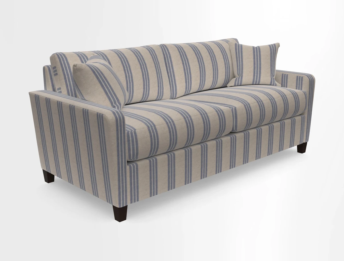 Greenwich 3 seater sofa in Two Tone Plain Biscuit