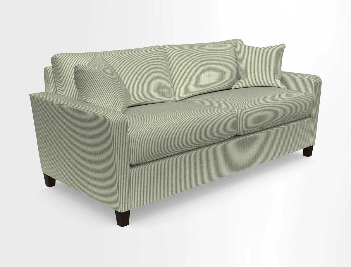 Greenwich 3 seater sofa in Two Tone Plain Biscuit
