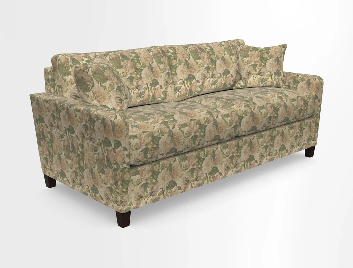 Greenwich 3 seater sofa in Two Tone Plain Biscuit