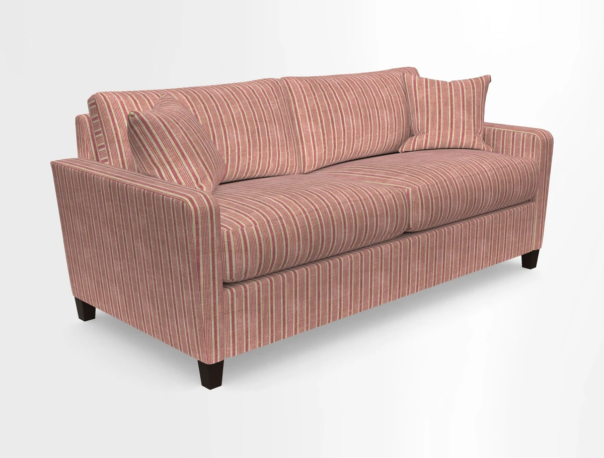Greenwich 3 seater sofa in Two Tone Plain Biscuit