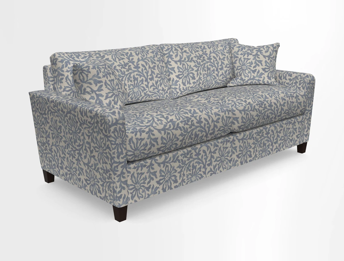 Greenwich 3 seater sofa in Two Tone Plain Biscuit
