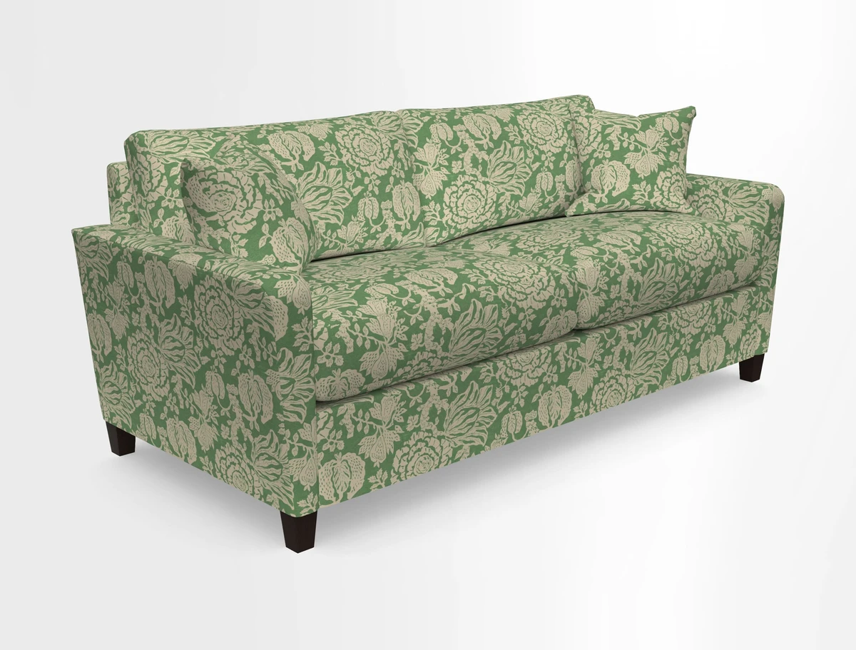 Greenwich 3 seater sofa in Two Tone Plain Biscuit