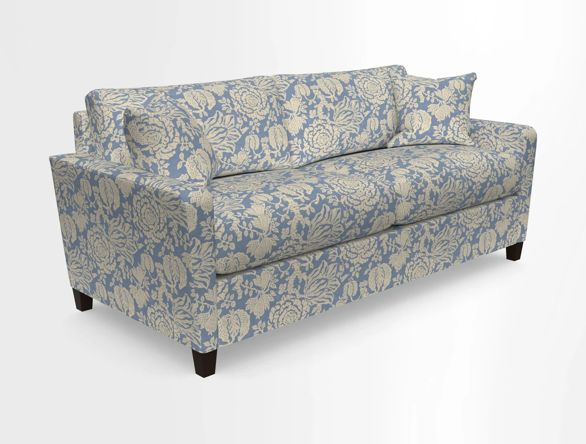 Greenwich 3 seater sofa in Two Tone Plain Biscuit