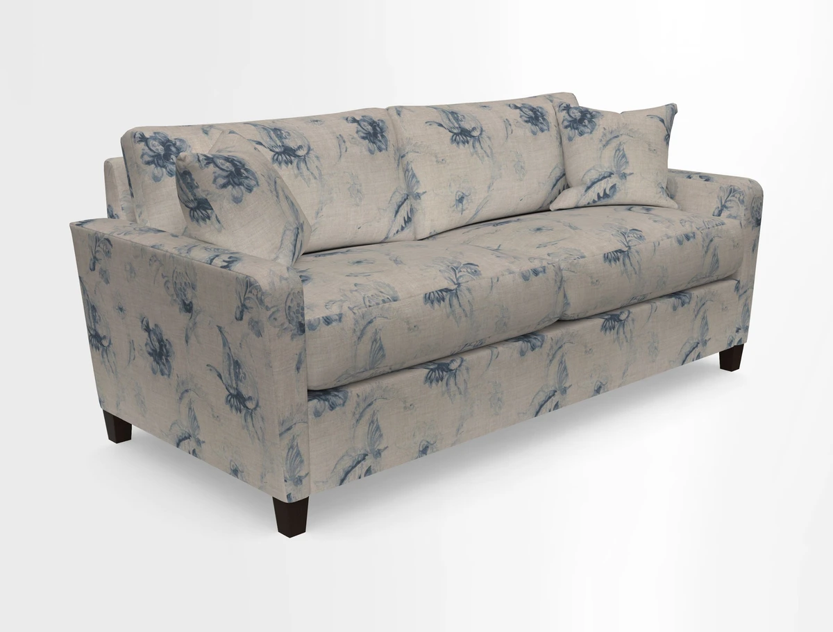 Greenwich 3 seater sofa in Two Tone Plain Biscuit